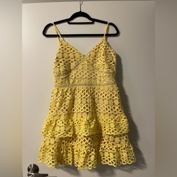 Lulus Dresses & Skirts - Lulus Beauty and Lace Crochet Lace Dress